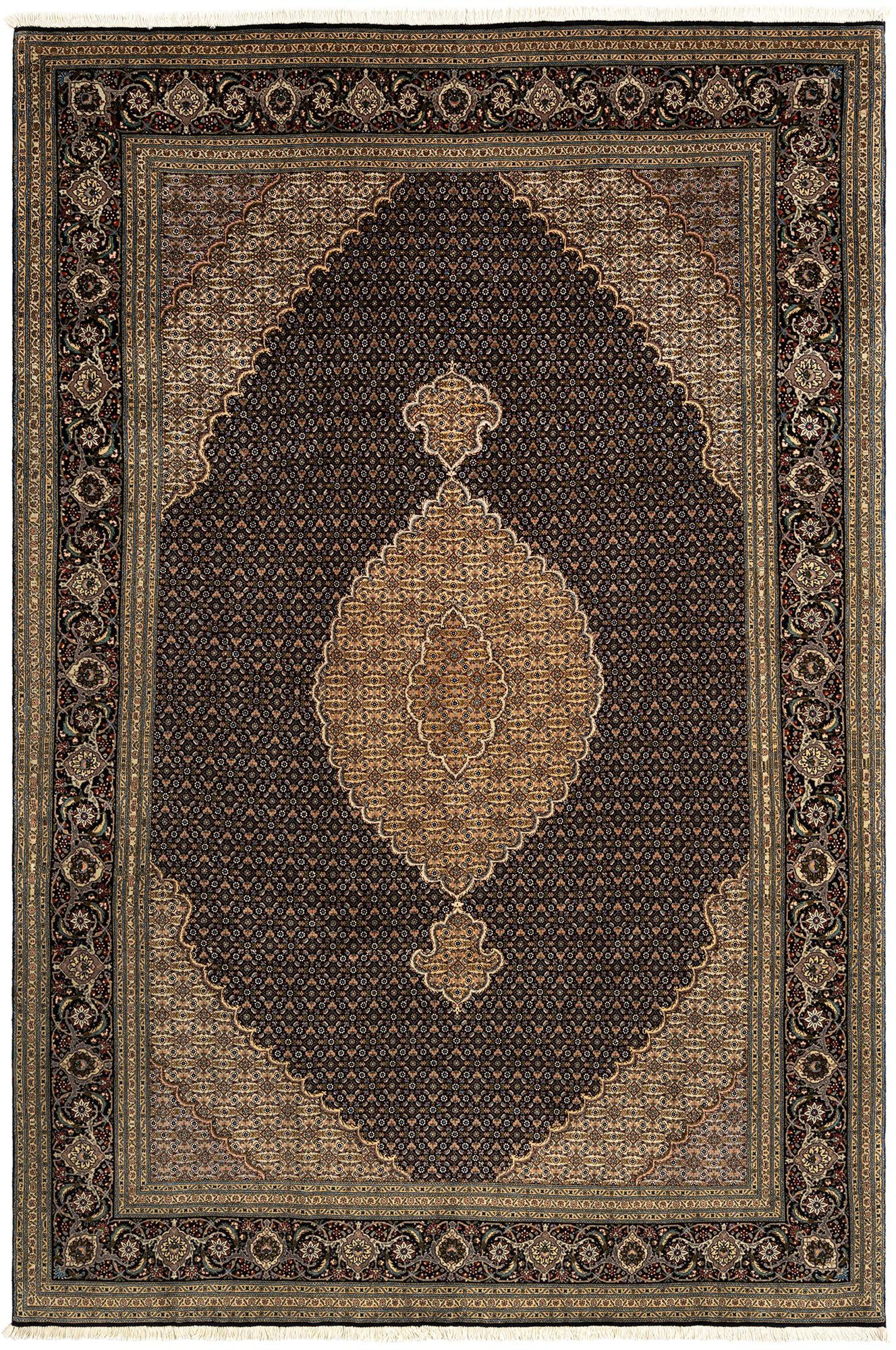 6' 8 x 9' 11 Tabriz Mahi Rug