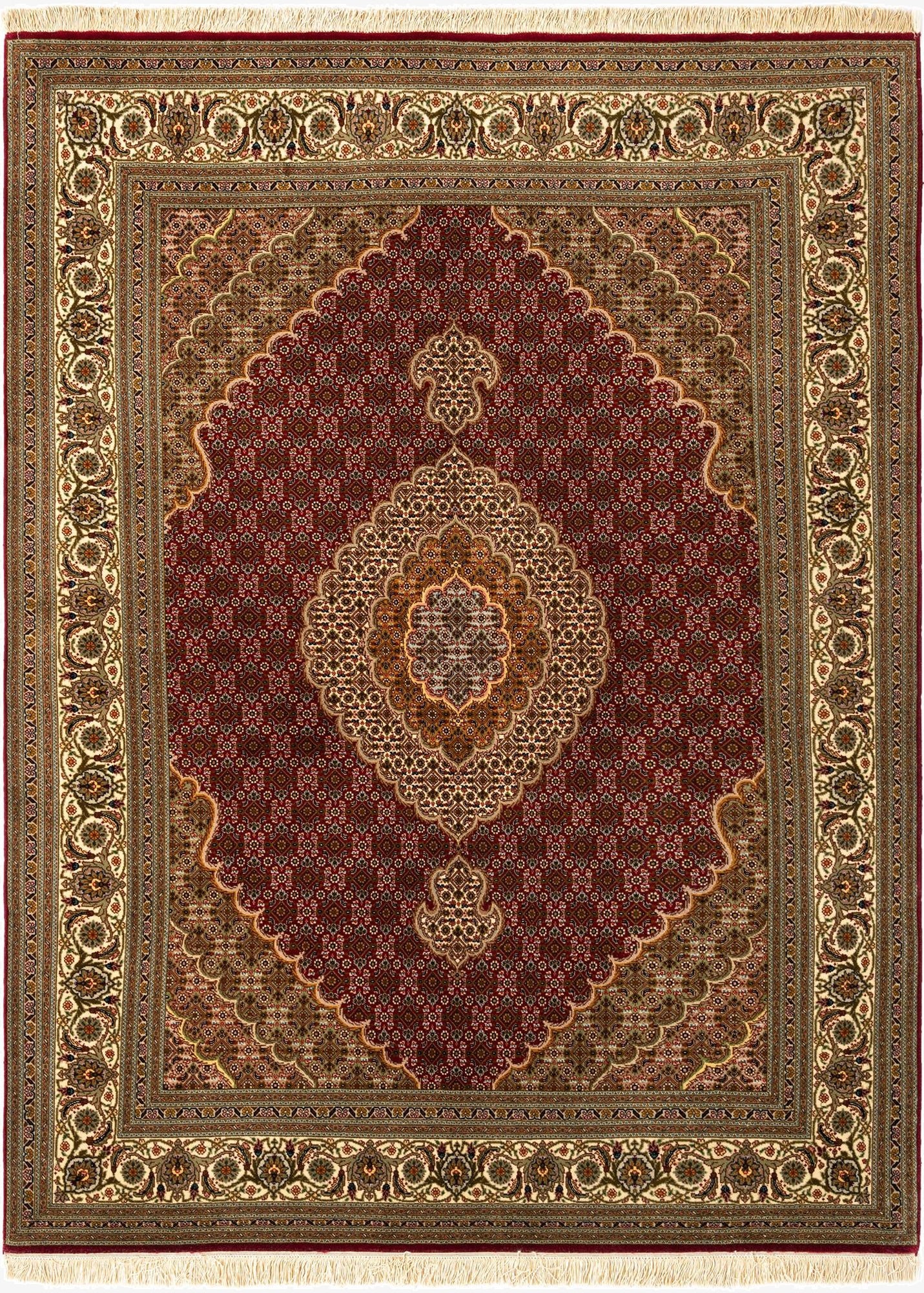 5' x 6' 9 Tabriz Mahi Rug
