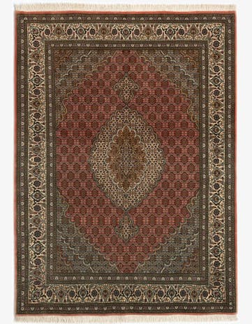 5' 1 x 6' 11 Tabriz Mahi Wool Rug