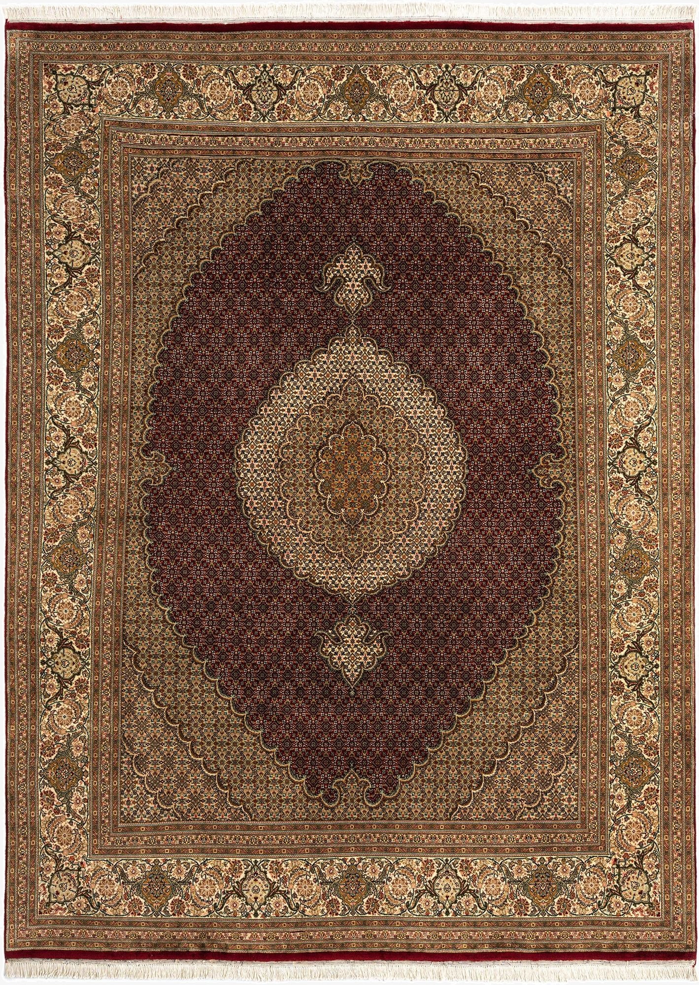 6' 9 x 9' 5 Tabriz Mahi Rug