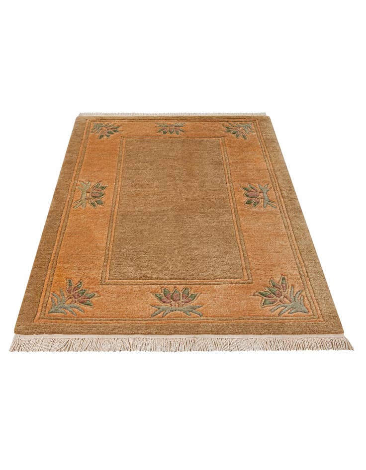 Detail image of 3' 2 x 5' 2 Hand Knotted Tibet Wool Rug
