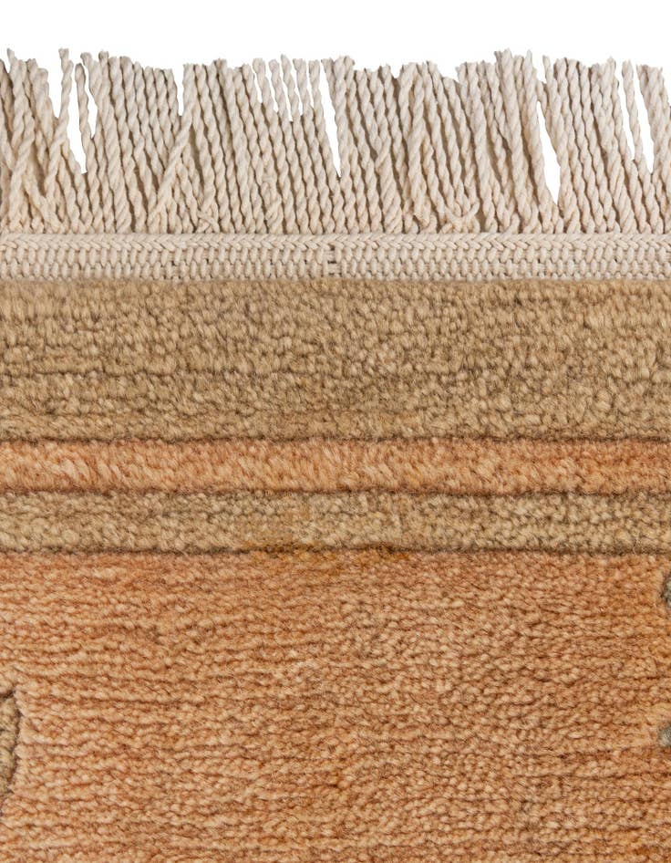 Detail image of 3' 2 x 5' 2  Hand Knotted Tibet Wool Rug