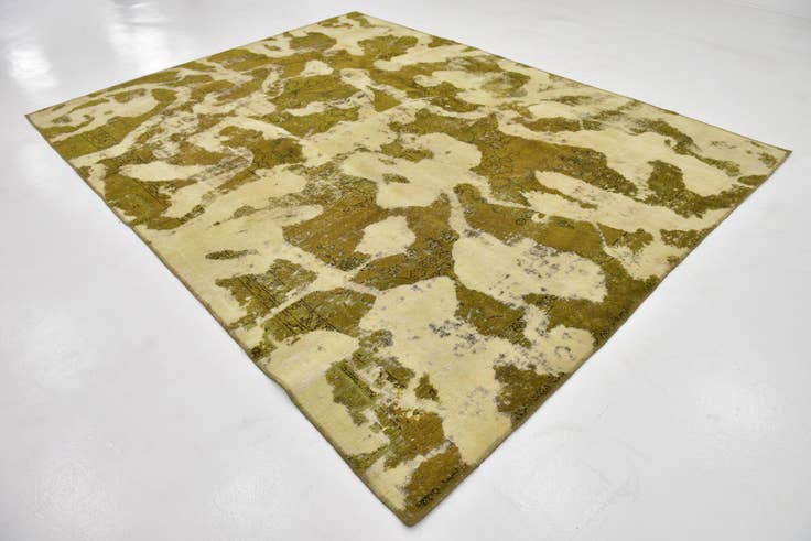 Detail image of 8' 7 x 11' 3 Hand Knotted Ultra Vintage Persian Wool Rug