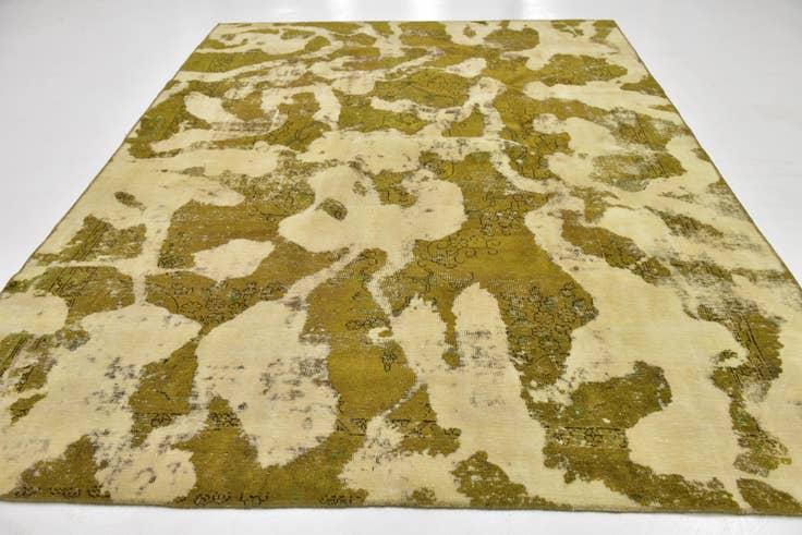 Detail image of 8' 7 x 11' 3 Hand Knotted Ultra Vintage Persian Wool Rug