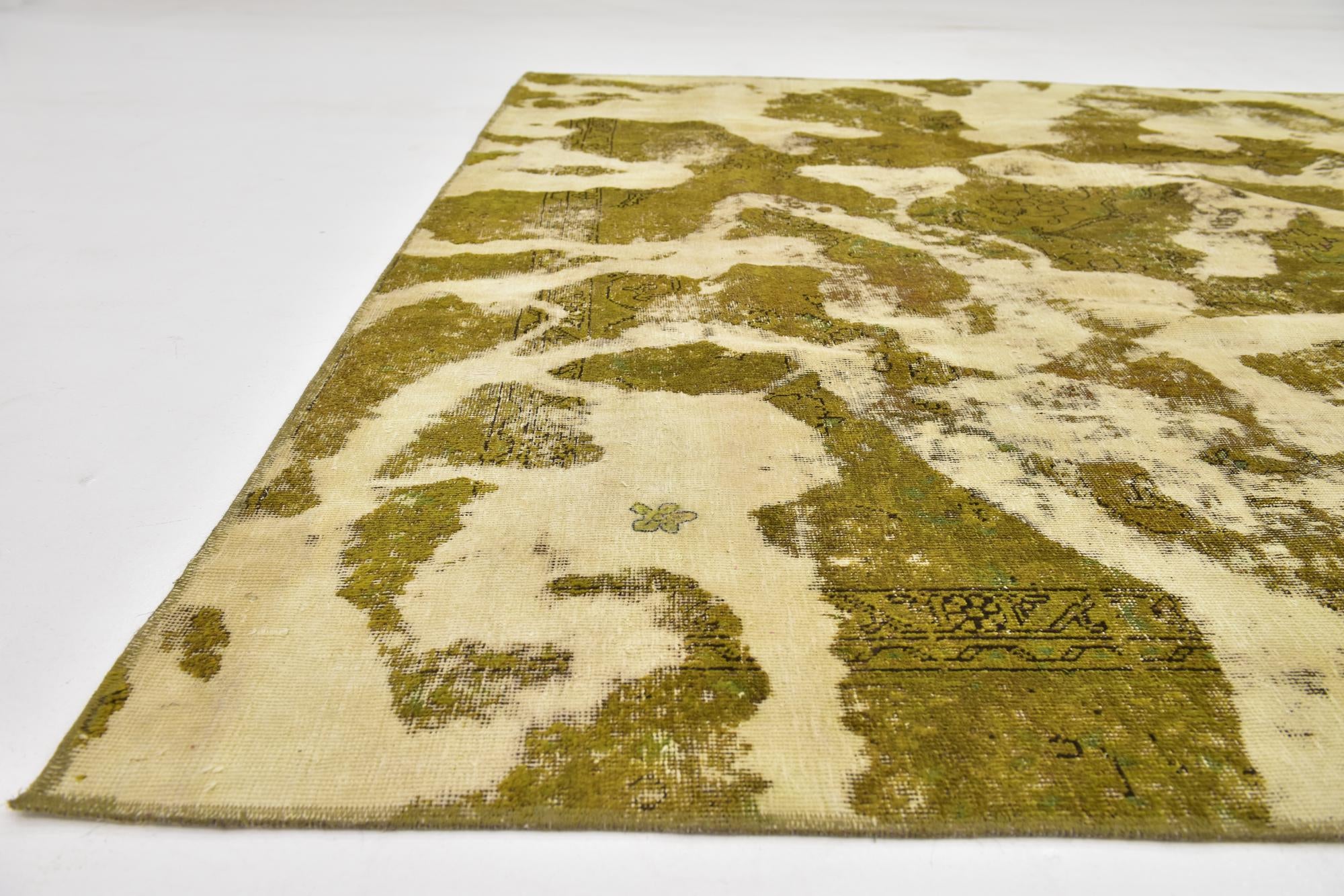 8' 7 x 11' 3 Hand Knotted Ultra Vintage Persian Wool Rug