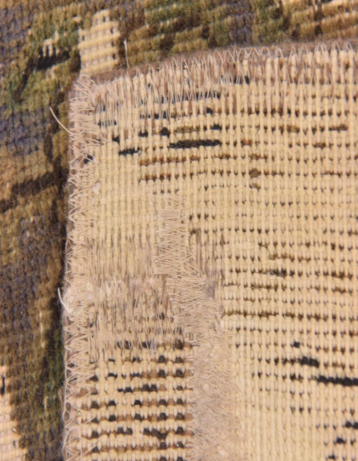 Detail image of 3' x 4' 2  Hand Knotted Ultra Vintage Persian Wool Rug