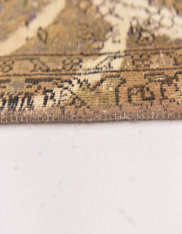 Detail image of 3' x 4' 2  Hand Knotted Ultra Vintage Persian Wool Rug