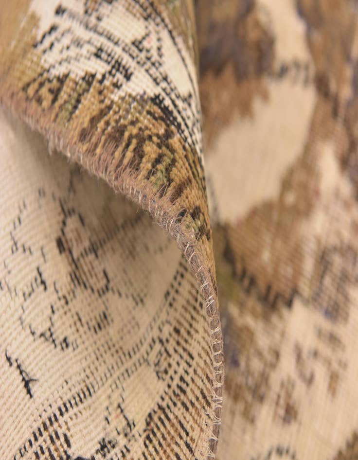 Detail image of 3' x 4' 2  Hand Knotted Ultra Vintage Persian Wool Rug