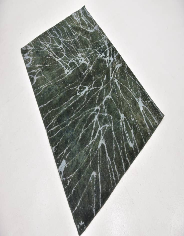 Detail image of 4' 2 x 6'  Hand Knotted Ultra Vintage Persian Wool Rug