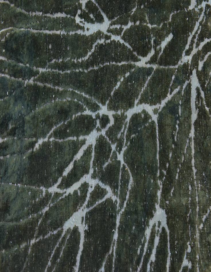 Detail image of 4' 2 x 6'  Hand Knotted Ultra Vintage Persian Wool Rug