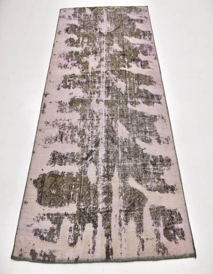 Detail image of 4' 9 x 7' 2  Hand Knotted Ultra Vintage Persian Wool Rug