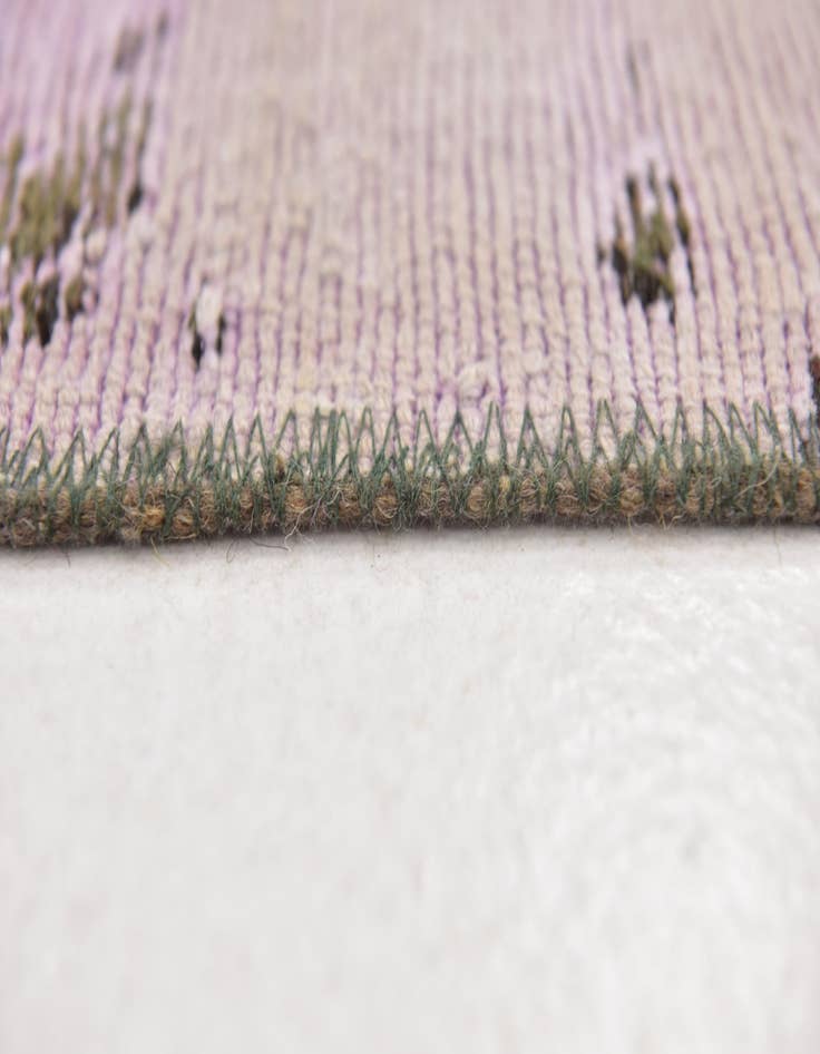 Detail image of 4' 9 x 7' 2  Hand Knotted Ultra Vintage Persian Wool Rug