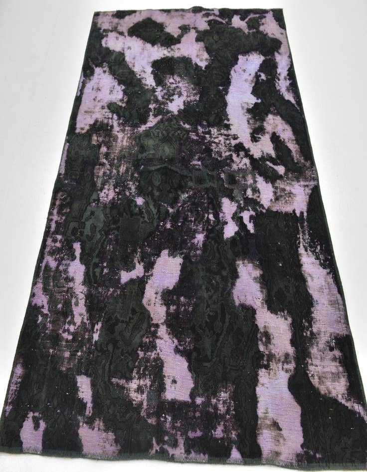 Detail image of 5' 3 x 6' 7  Hand Knotted Ultra Vintage Persian Wool Rug