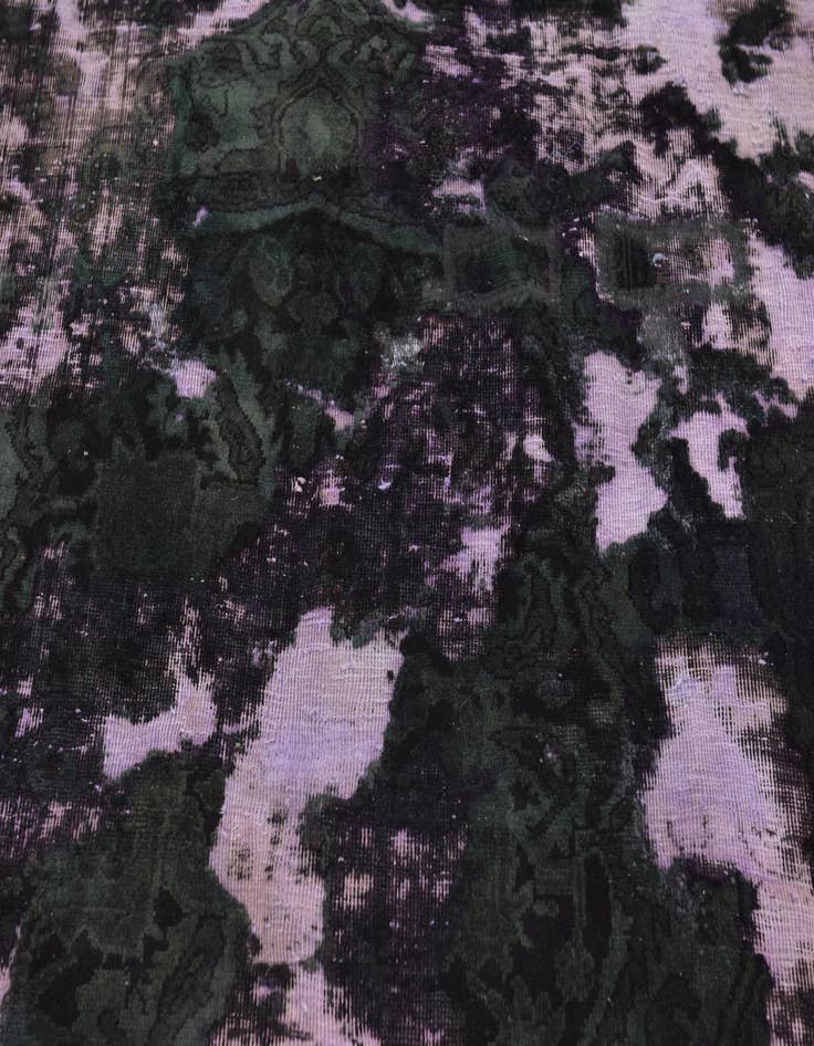 Detail image of 5' 3 x 6' 7  Hand Knotted Ultra Vintage Persian Wool Rug