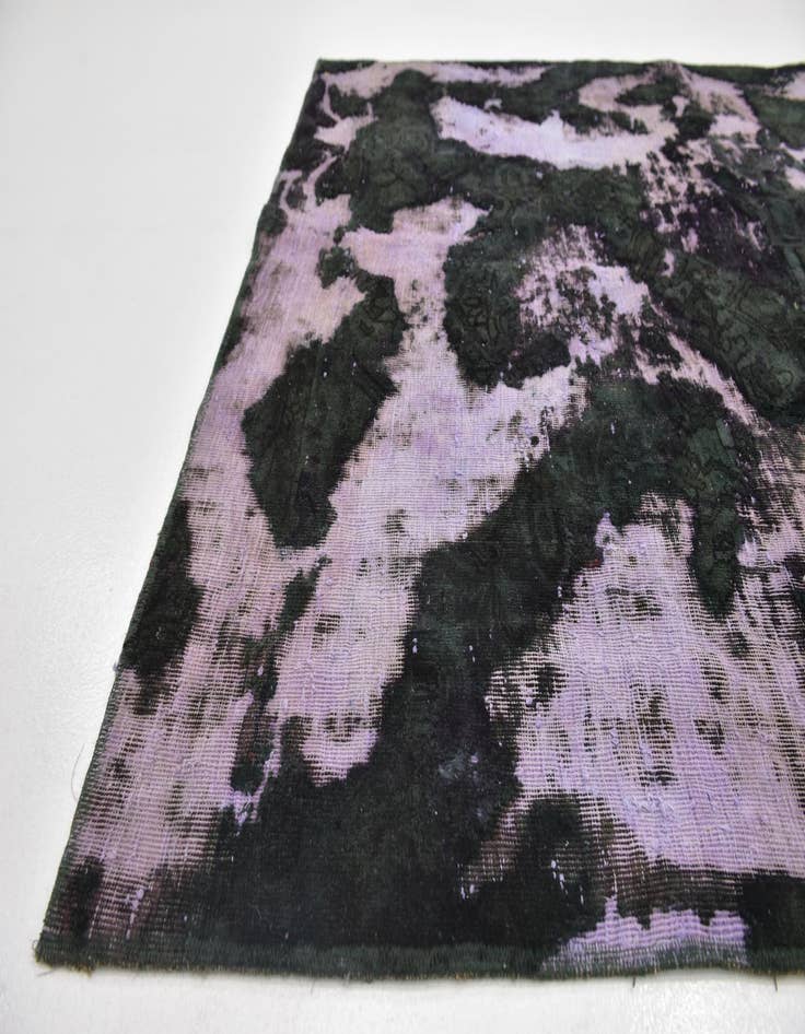 Detail image of 5' 3 x 6' 7  Hand Knotted Ultra Vintage Persian Wool Rug