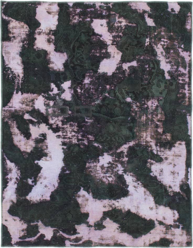 Detail image of 5' 3 x 6' 7 Hand Knotted Ultra Vintage Persian Wool Rug