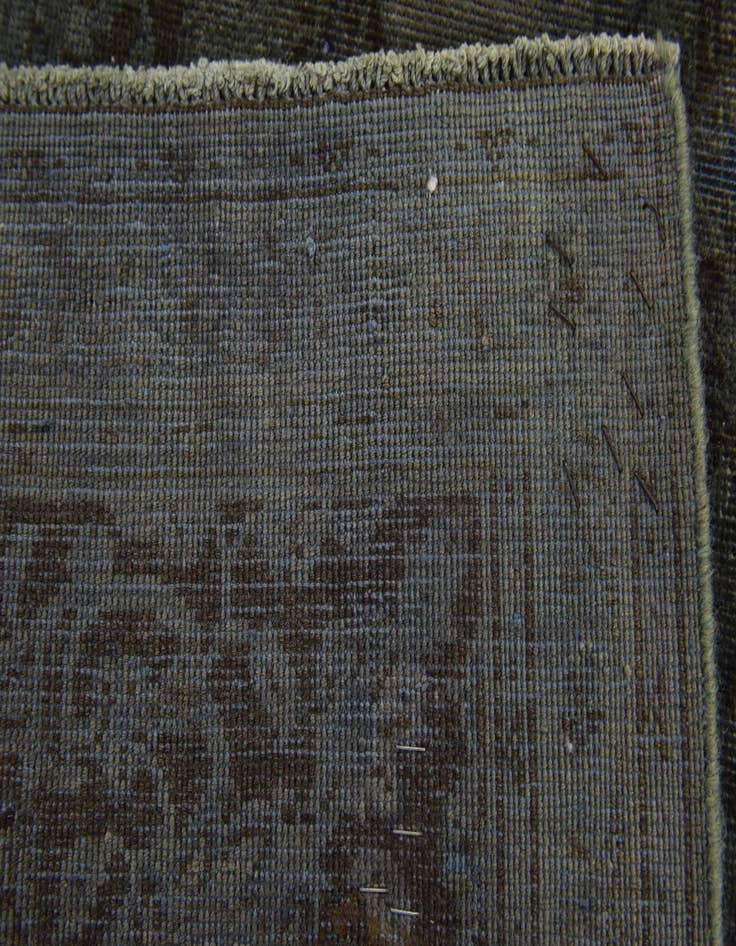 Detail image of 6' 6 x 9' 7  Hand Knotted Ultra Vintage Persian Wool Rug