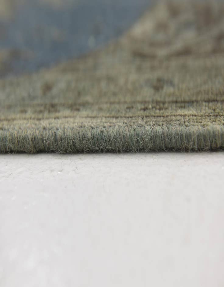 Detail image of 6' 6 x 9' 7  Hand Knotted Ultra Vintage Persian Wool Rug