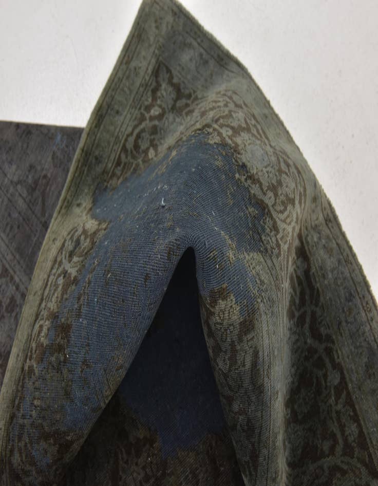 Detail image of 6' 6 x 9' 7  Hand Knotted Ultra Vintage Persian Wool Rug