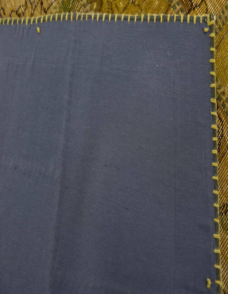 Detail image of 3' 7 x 5' 4  Hand Knotted Ultra Vintage Persian Wool Rug