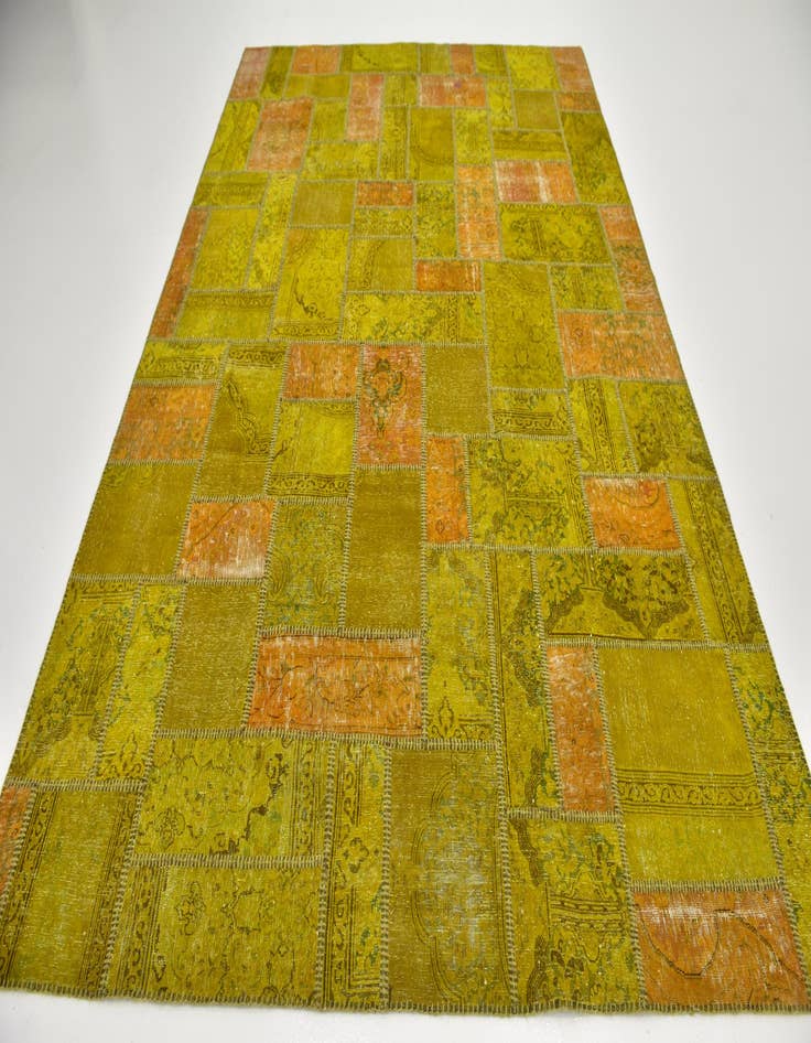 Detail image of 7' 2 x 10' 5  Hand Knotted Ultra Vintage Persian Wool Rug