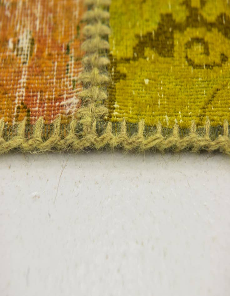 Detail image of 7' 2 x 10' 5  Hand Knotted Ultra Vintage Persian Wool Rug