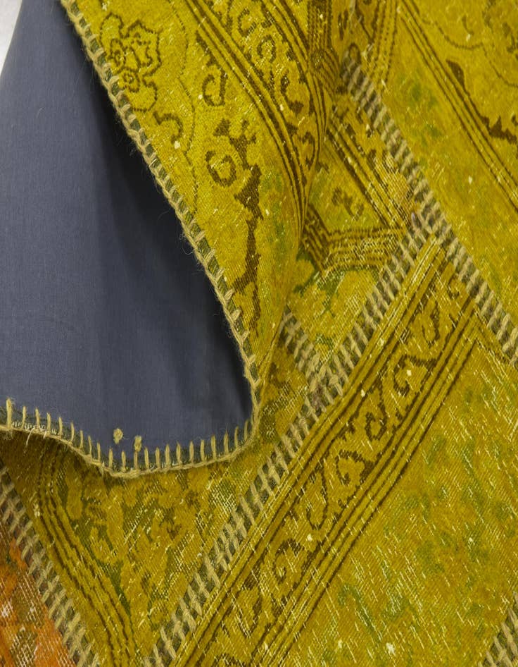 Detail image of 7' 2 x 10' 5  Hand Knotted Ultra Vintage Persian Wool Rug