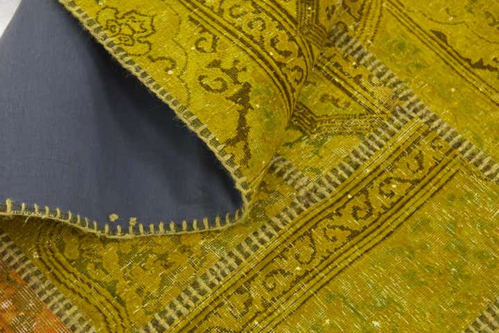 7' 2 x 10' 5 Hand Knotted Ultra Vintage Persian Wool Rug
