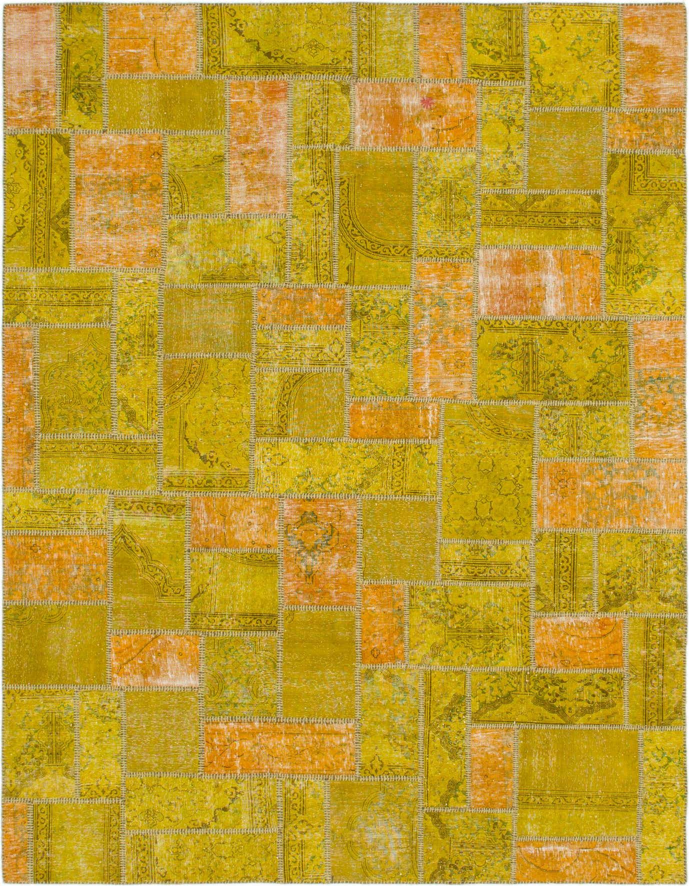 Primary image 7' 2 x 10' 5  Hand Knotted Ultra Vintage Persian Wool Rug