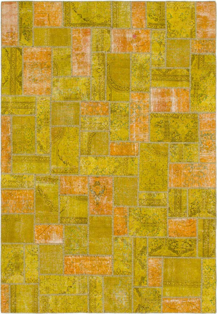 7' 2 x 10' 5 Hand Knotted Ultra Vintage Persian Wool Rug