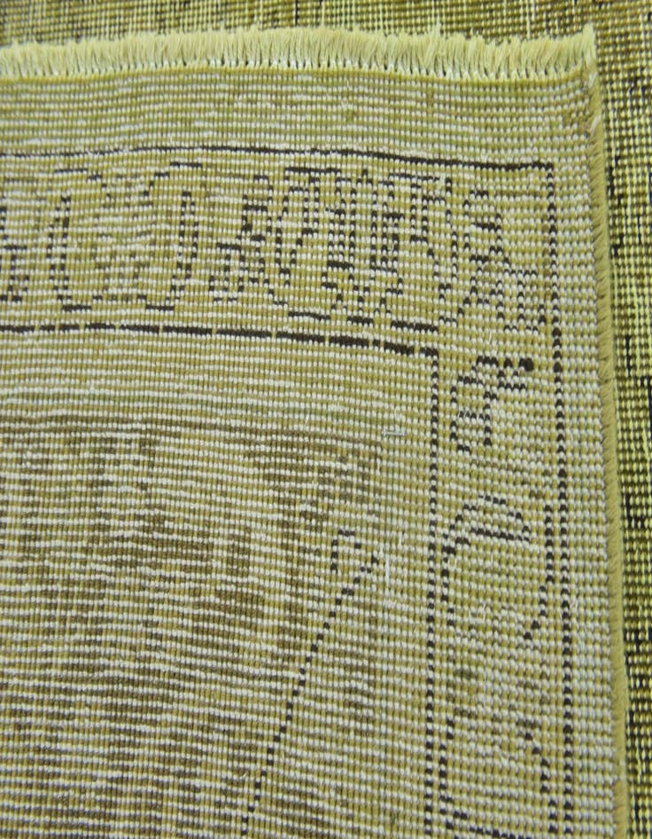 Detail image of 9' 9 x 13' Hand Knotted Ultra Vintage Persian Wool Rug