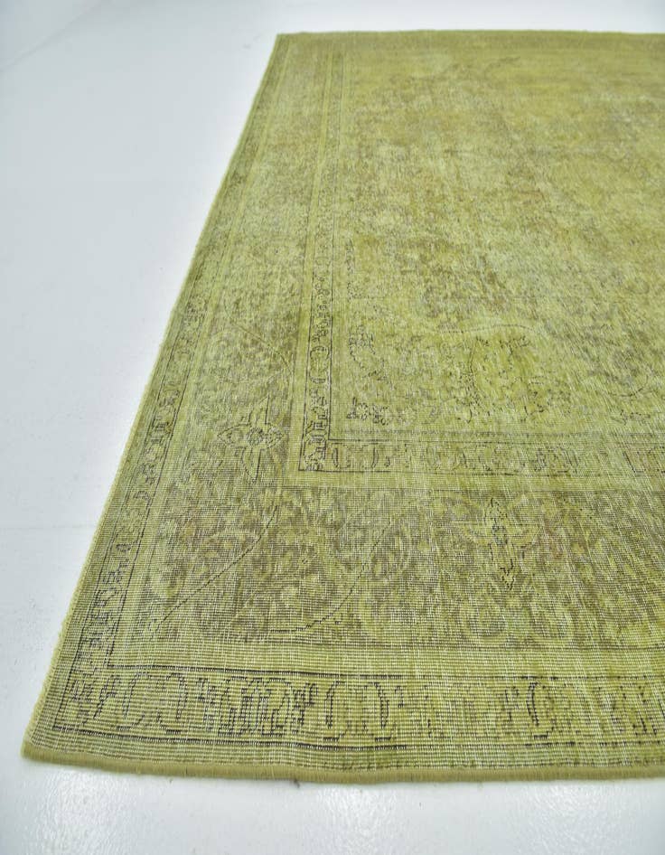 Detail image of 9' 9 x 13' Hand Knotted Ultra Vintage Persian Wool Rug