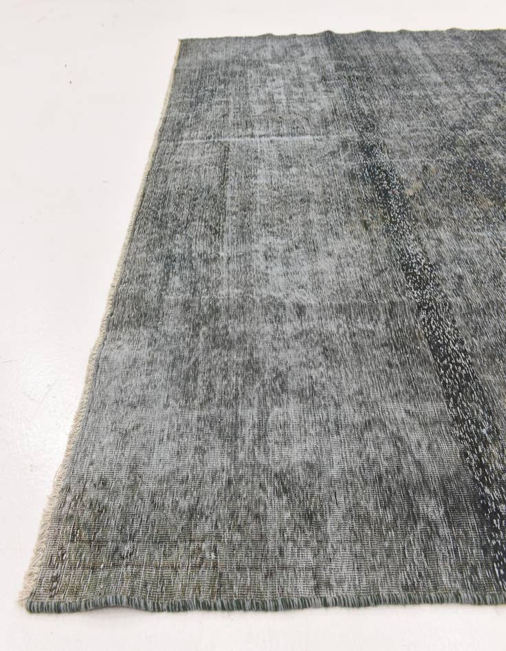 Detail image of 6' 7 x 10' 2  Hand Knotted Ultra Vintage Persian Wool Rug