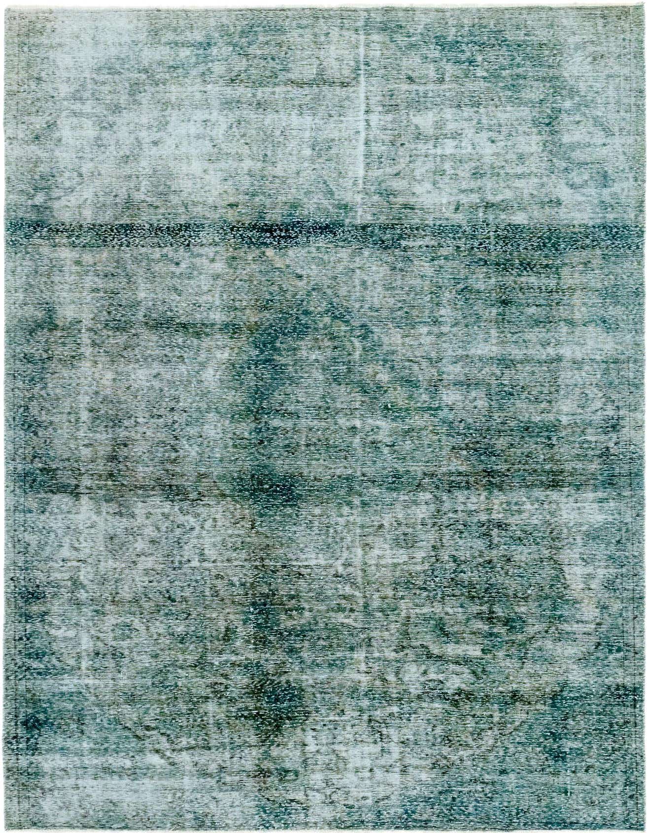 Primary image 6' 7 x 10' 2  Hand Knotted Ultra Vintage Persian Wool Rug