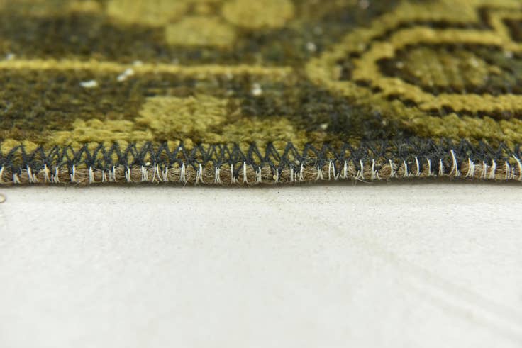 Detail image of 6' x 8' 9 Hand Knotted Ultra Vintage Persian Wool Rug