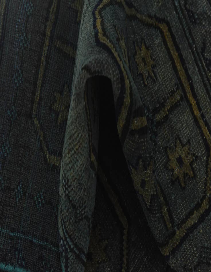 Detail image of 2' 9 x 5' 2 Hand Knotted Ultra Vintage Persian Wool Rug