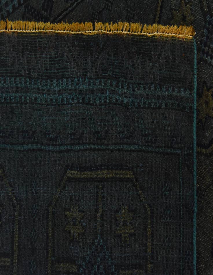 Detail image of 2' 9 x 5' 2 Hand Knotted Ultra Vintage Persian Wool Rug