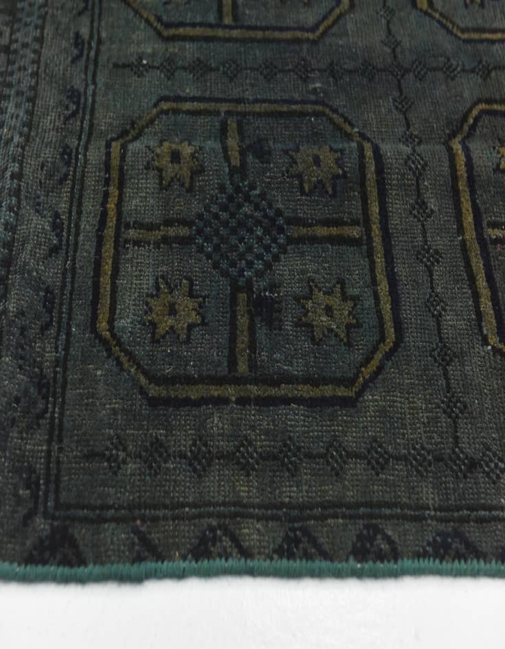 Detail image of 2' 9 x 5' 2 Hand Knotted Ultra Vintage Persian Wool Rug