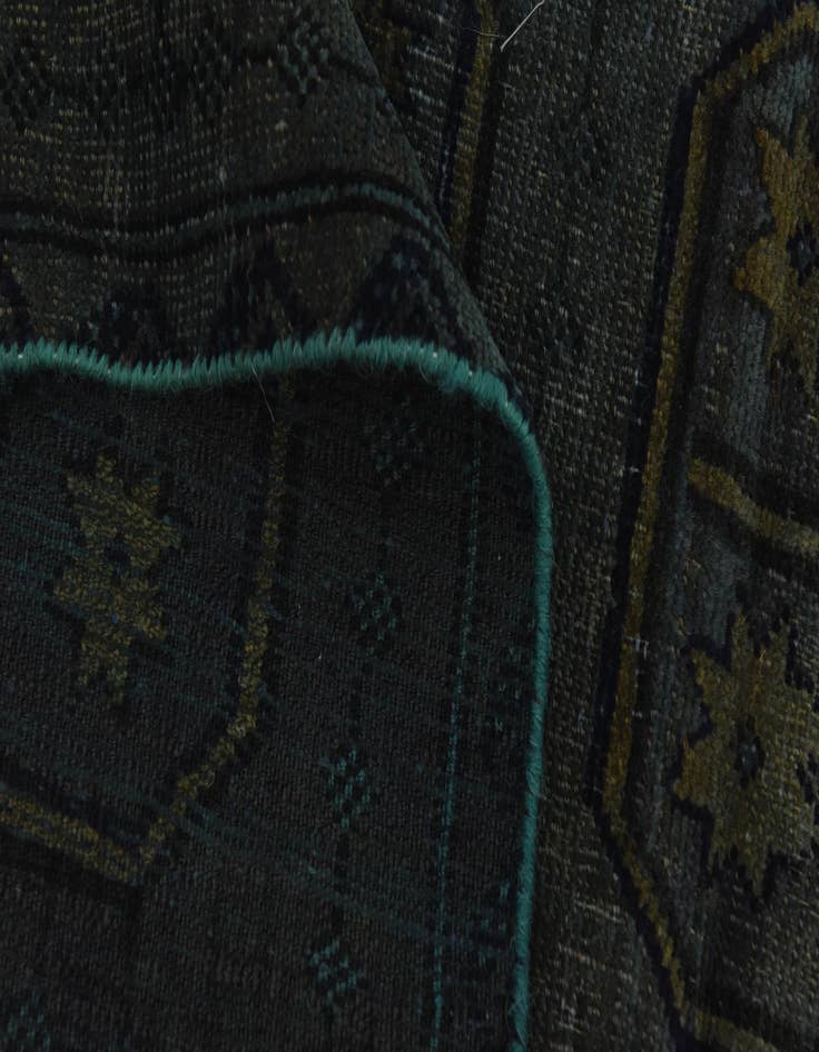 Detail image of 2' 9 x 5' 2 Hand Knotted Ultra Vintage Persian Wool Rug