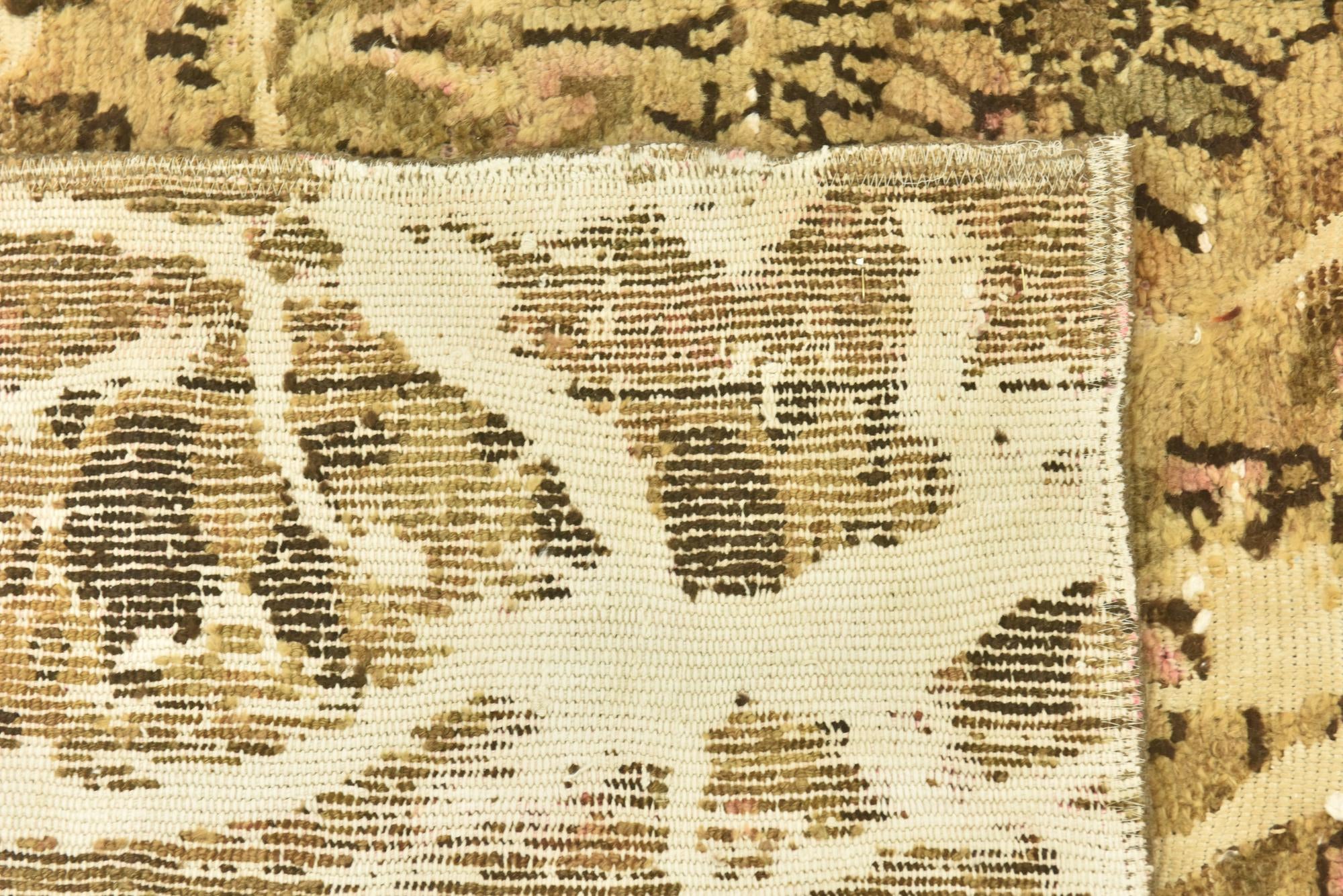 5' 3 x 6' 8 Hand Knotted Ultra Vintage Persian Wool Rug