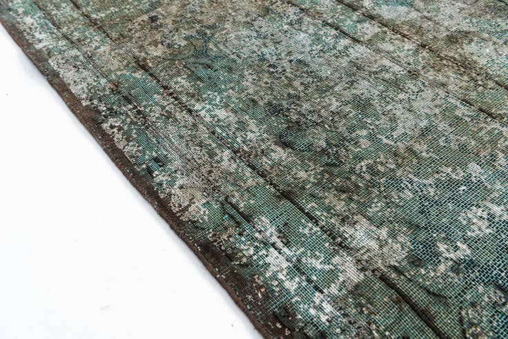 Detail image of 9' 7 x 12' 10 Hand Knotted Ultra Vintage Persian Wool Rug