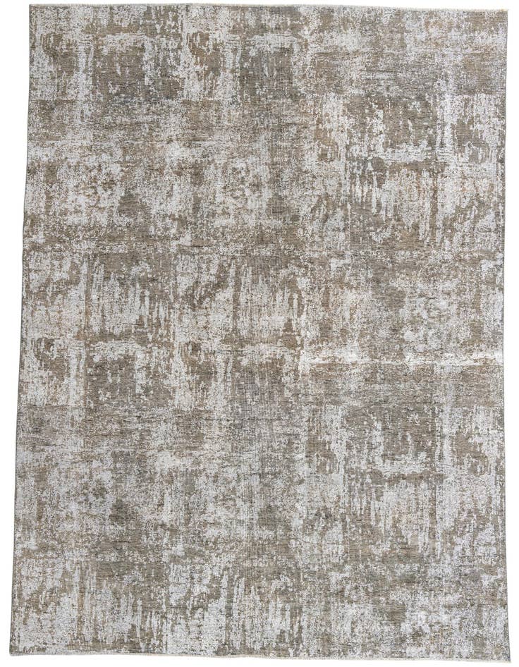 Detail image of 9' 4 x 12' 7 Hand Knotted Ultra Vintage Persian Wool Rug