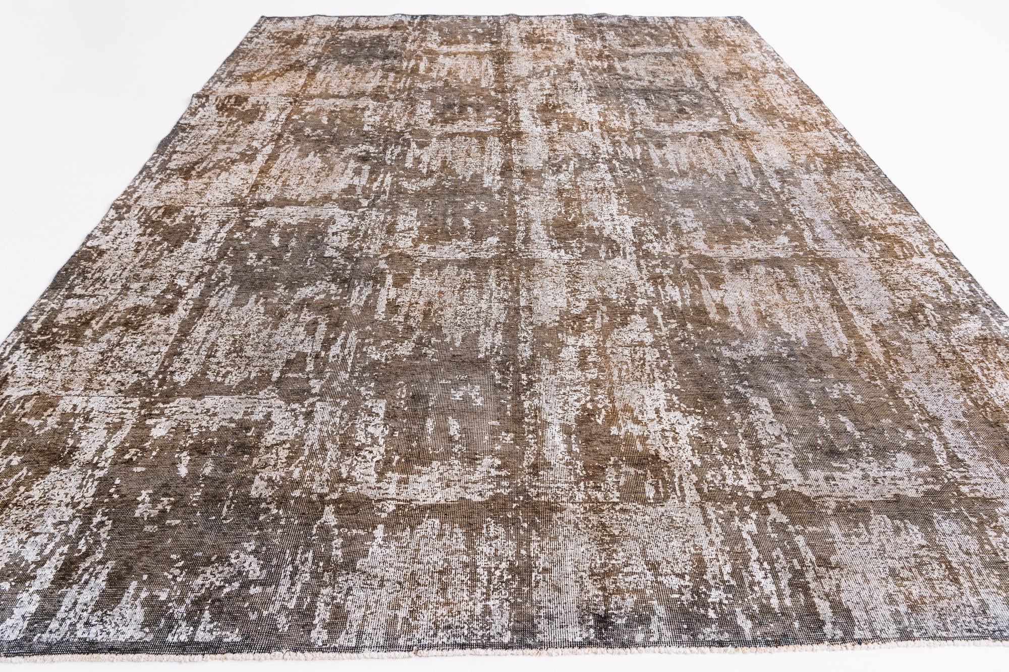 8' 6 x 12' Hand Knotted Ultra Vintage Persian Wool Rug