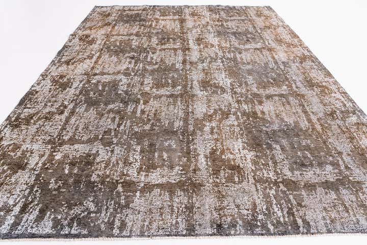 8' 6 x 12' Hand Knotted Ultra Vintage Persian Wool Rug