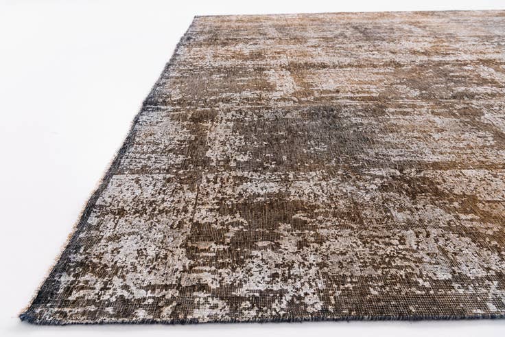 Detail image of 8' 6 x 12' Hand Knotted Ultra Vintage Persian Wool Rug