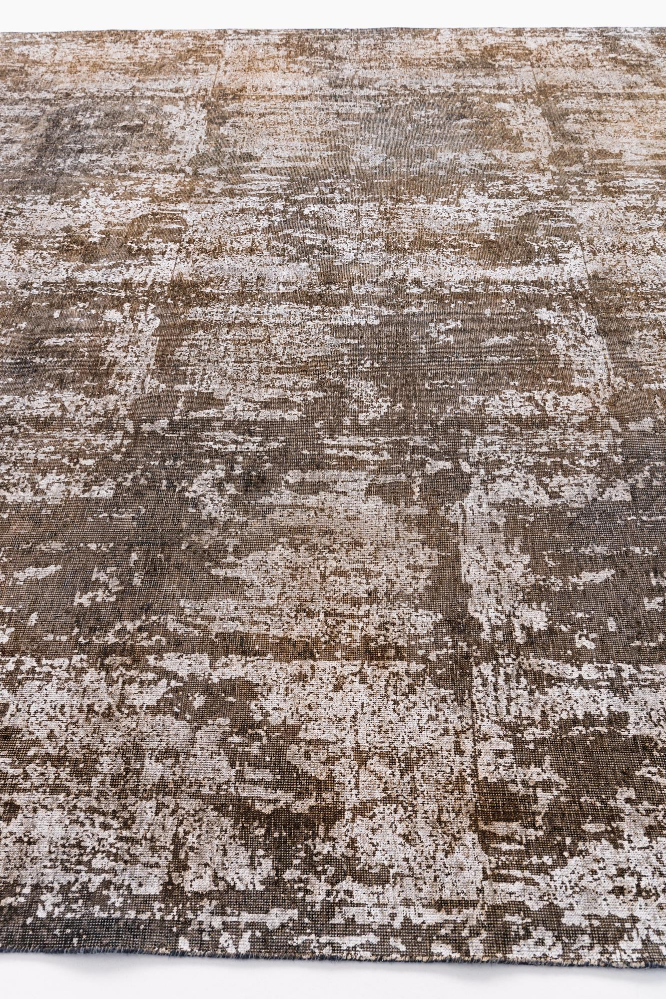 8' 6 x 12' Hand Knotted Ultra Vintage Persian Wool Rug
