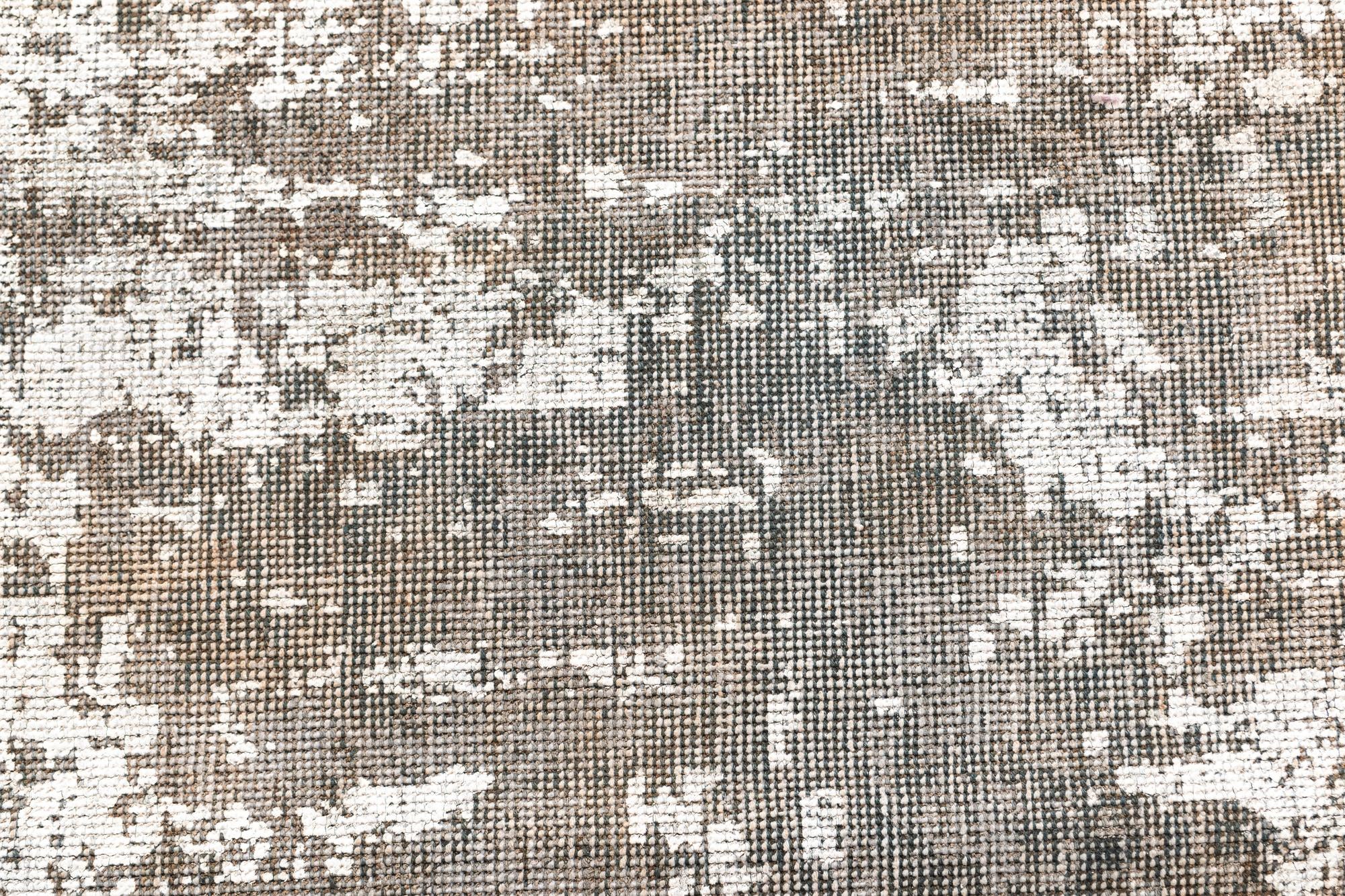 9' 3 x 12' 7 Hand Knotted Ultra Vintage Persian Wool Rug