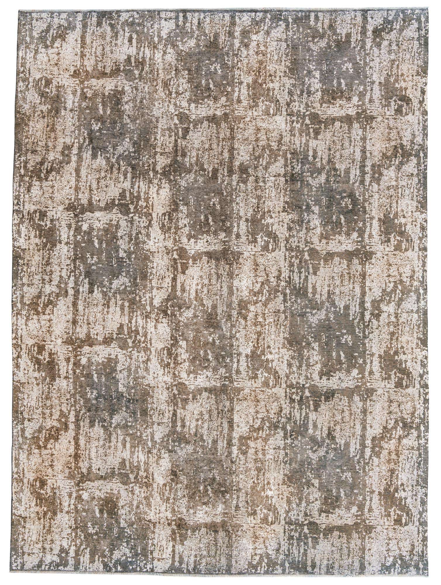 9' 3 x 12' 7 Hand Knotted Ultra Vintage Persian Wool Rug