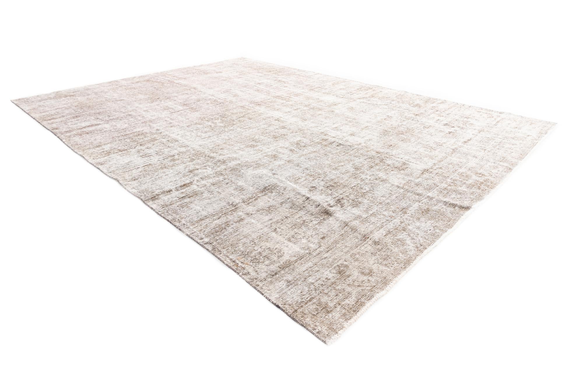 9' 2 x 12' 6 Hand Knotted Ultra Vintage Persian Wool Rug