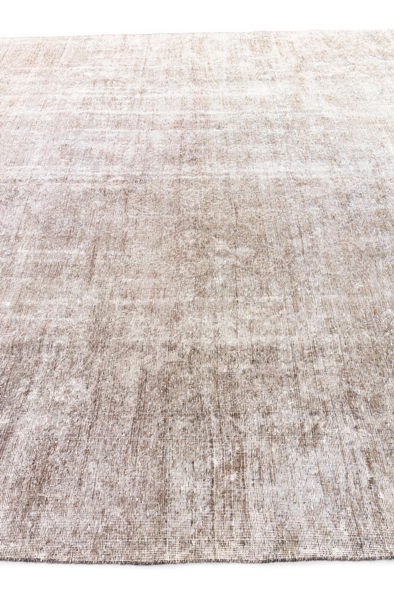 9' 2 x 12' 6 Hand Knotted Ultra Vintage Persian Wool Rug